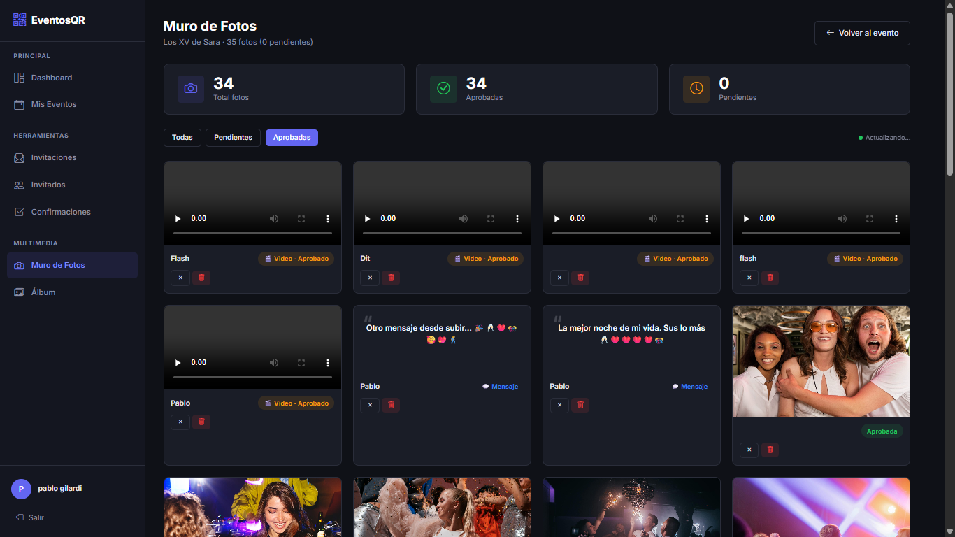 Moderar y gestionar fotos